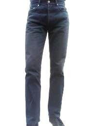 bio cat jeans - Pantaloni jeans 'Vivi e vesti bio' in denim di cotone biologico - blu denim